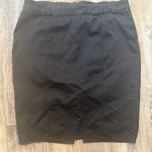 Sourpuss Black Pencil Skirt Knee-Length Work